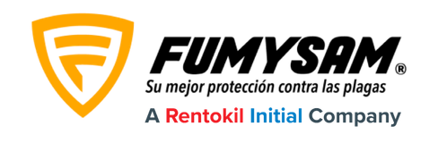 Logo primera transición fumysam y rentokil initial